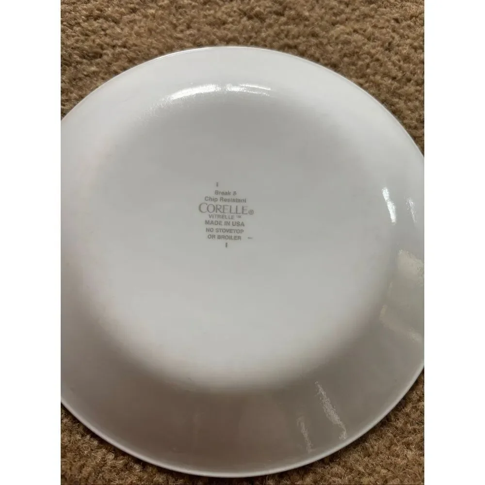Corelle White 6 3/4” Bread & Butter Plates Set Of 2